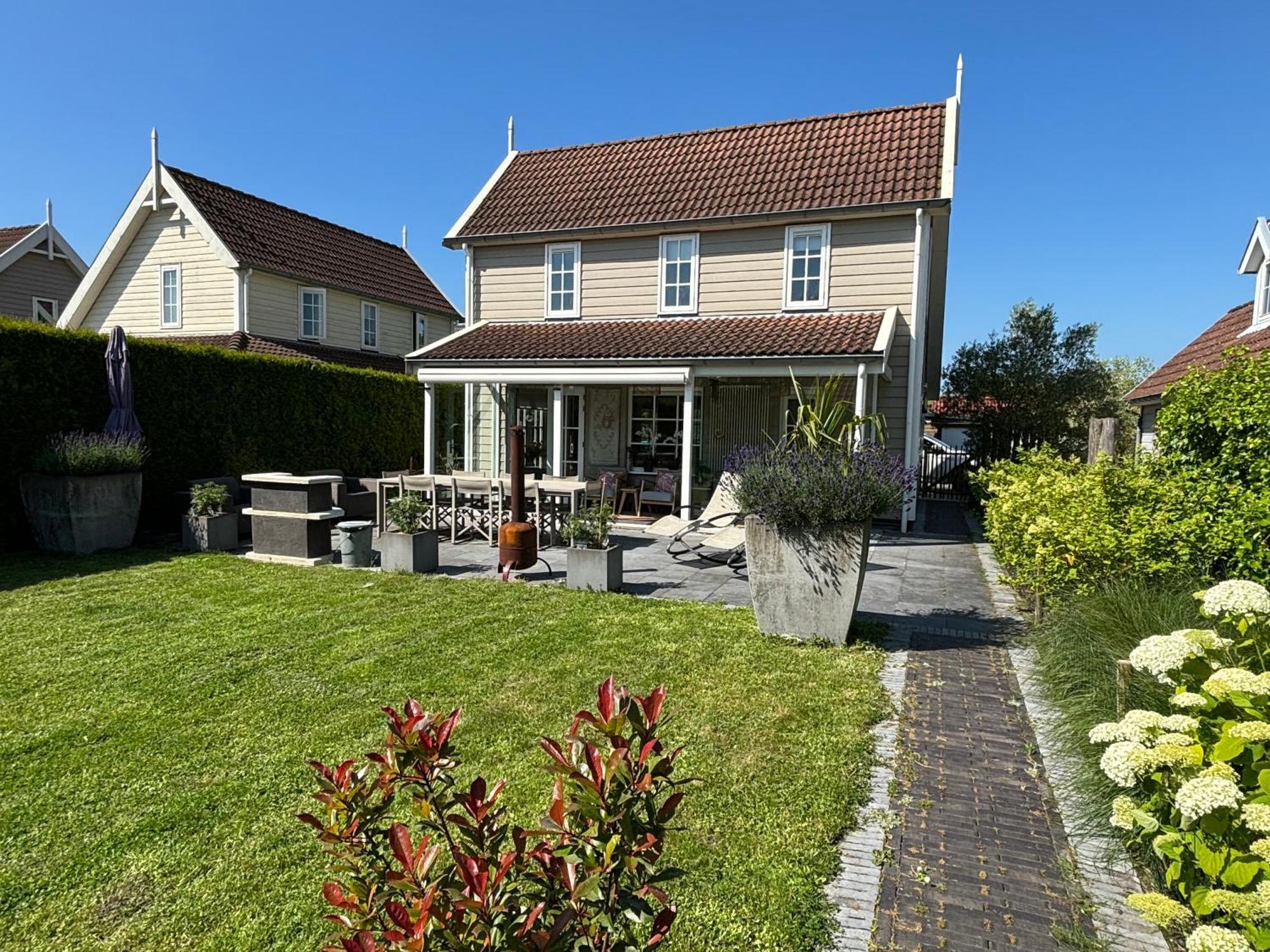 Comfortabel En Gezellig Vakantiehuis Bij Het Strand Wemeldinge Bagian luar foto